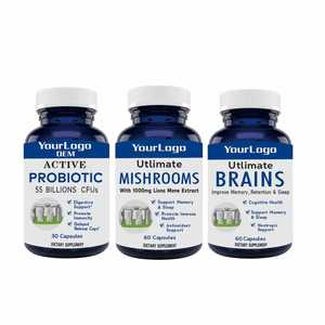 Private Label Health Supplement Geheugen Focus Duidelijkheid Geformuleerd Nootropische Capsules - Product Image 2