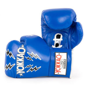 Guantes de boxeo de cuero PU de alta calidad con función de cordones Protectores de manos para boxeo y uso en estadios MMA - Product Image 4