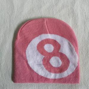 Gorras de lana 100%, diseño elástico plegable cómodo y clásico para patrón de letras Unisex - Product Image 3