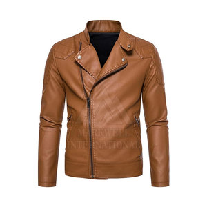 Chaqueta de Invierno de Cuero de Primera Calidad Profesional, Diseño Personalizado, Logotipo Frontal para Hombre, Transpirable - Product Image 1