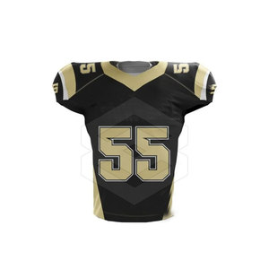 Camiseta de fútbol americano de último estilo, camiseta al por mayor, diseña tu propia camiseta de fútbol americano personalizada - Product Image 1