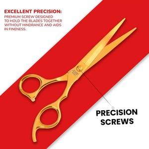 Tijeras de manicura antideslizantes Sharp 440C para corte de cabello y arte de uñas para principiantes y estilistas - Product Image 5