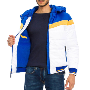 MOVATEXTILES Veste en duvet de haute qualité pour hommes Personnalisez le logo de votre marque Veste d'hiver Veste en duvet à capuche pour hommes - Product Image 5