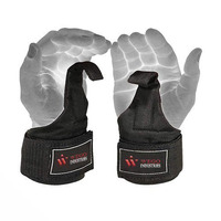 Ganchos de levantamiento de pesas de potencia Ganchos de agarre de levantamiento de pesas pull Ups personalizados para ejercicio físico