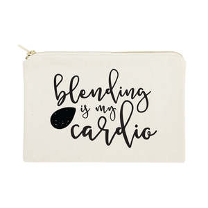 Cotton Canvas Make-up Tas Toilettas Makyaj Cantasi Custom Logo Supplier for Netherlands Turkey Natural Fabric Pouch Zipper <b>Bag</b> - Product Image 1