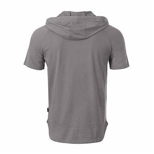 Sweats à capuche personnalisés pour hommes Puff Printing logo Streetwear Pull-over à capuche en coton épais à épaules tombantes pour hommes - Product Image 5