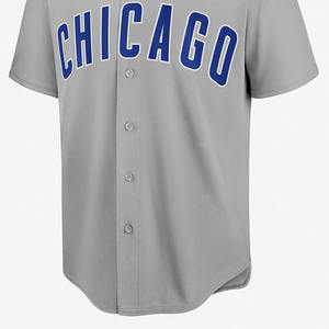 Maillots de baseball respirants personnalisés imprimés en polyester, ensembles d'uniformes de sport, style OEM/ODM, commande en gros disponible - Product Image 5