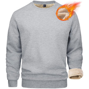 Sudadera de Cuello Redondo para Hombre, Manga Larga, 100% Algodón, Impresión Personalizada, Bordado, Forro Polar Completo, Ecológica - Product Image 5