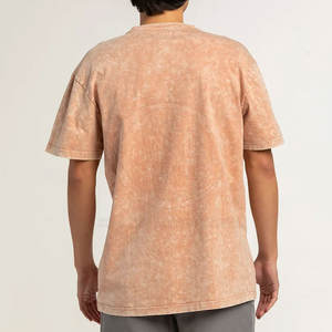 เสื้อยืดผ้าฝ้าย100% สำหรับผู้ชายเสื้อยืดผู้ชายระบายอากาศได้ใส่สบายทำจากโรงงาน - Product Image 4