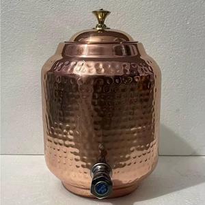 Refrigerador de cobre elegante con impresión de esmalte Dispensador de agua de cobre puro más vendido para uso doméstico en la cocina y aplicación en el automóvil - Product Image 6