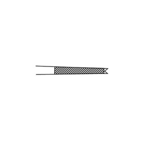 Gillies Tissue Forceps Surgical Instrument - Product Image 3
