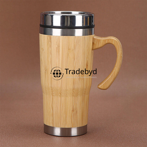 Taza de madera clásica artesanal, revestimiento anticorrosión, reutilizable, respetuoso con el medio ambiente, para decoración del hogar, cafetería, regalo-Tradebyd - Product Image 2