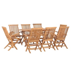 โต๊ะพับได้รูปทรงสี่เหลี่ยมผืนผ้า ดีไซน์มินิมอล สำหรับตกแต่งสวนกลางแจ้งและบ้าน - Product Image 1