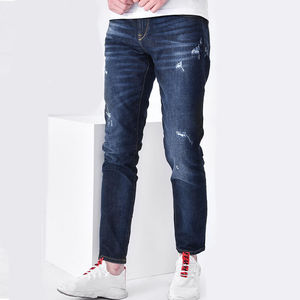 Pantalones vaqueros de alta moda para hombre, pantalones vaqueros transpirables recién llegados al por mayor para hombre, pantalones vaqueros de Bajo MOQ para hombre a la venta - Product Image 2