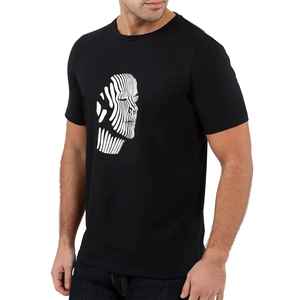 เสื้อยืดผู้ชายคุณภาพสูง ปี 2025 รุ่น Godspeed ผ้าคอตตอนแคนวาส 100% คอกลม ระบายอากาศ แห้งเร็ว น้ำหนัก 220 กรัม สไตล์ลำลองแนวสตรีท ทรงหลวมไหล่ตก - Product Image 3