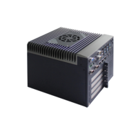 Mini PC à double emplacement PCIe X16/X4 avec 6 LAN 4 COM 8 USB Ordinateur industriel intégré prenant en charge Windows 10 11 et Linux