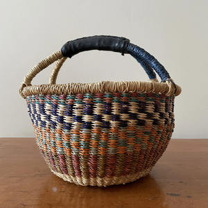 Panier bolga coloré avec nouveau design de style boheim avec poignée de haute qualité avec prix d'usine - Product Image 3