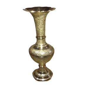 High Quality Brass Flower <b>Vase</b> With Engraving <b>Gold</b> Finished For Home Decor Table Decorative Flower <b>Vase</b> - Product Image 2