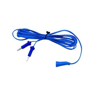 American Adson Bipolar Forceps Instrument manuel réutilisable de haute précision avec isolation bleue Longueur 12 cm - Product Image 2