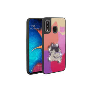 Funda Protectora para Samsung Galaxy A30 5G, Blanca con Figura Icónica en Relieve, Carcasa Trasera de Silicona con Antihuellas, Modelo en Caja - Product Image 4