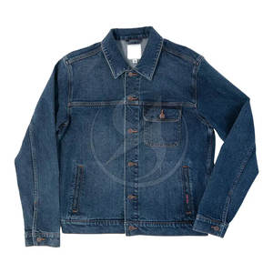 Nouvelle arrivée de fabrication en usine veste en jean pour hommes à manches longues veste d'hiver pour hommes personnalisée en gros - Product Image 4