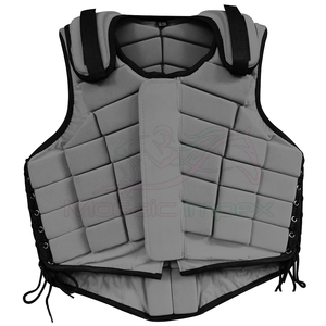 Mosaic Impex Sangles réglables Gilet de protection pour l'équitation avec bandes réfléchissantes Vêtements de sécurité pour l'équitation - Product Image 5