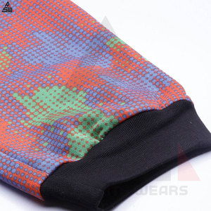 Survêtements respirants 100% coton de grande taille avec impression par sublimation complète du Pakistan survêtements de fitness avec impression de logo personnalisé - Product Image 6