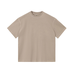 เสื้อยืดฮิปฮอปสตรีทแวร์พรีเมียมสำหรับผู้ชาย ผ้าโพลีเอสเตอร์ผสมคอตตอน ระบายอากาศได้ดี พิมพ์ลายซิลค์สกรีน - Product Image 5