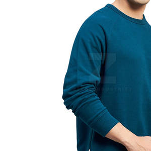 Sweat-shirt pour homme en molleton 100% coton respirant et écologique, style pull décontracté pour l'hiver, couleur unie - Product Image 4