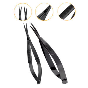 Pinzas para Cejas con Logotipo Personalizado, Acero Sostenible, Puntas Inclinadas y Puntiagudas, Pinza para Cejas con Tijeras de Resorte para Cejas y Pestañas - Product Image 5