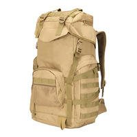 Sac à dos tactique AYPPRO 60L, sac d'expédition, faible MOQ 50 pièces, logo personnalisé, grande capacité, sac de voyage utilitaire pour l'extérieur
