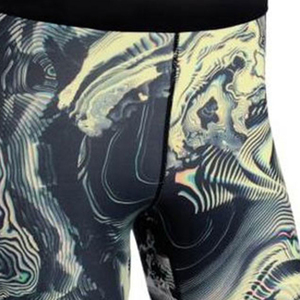 Breathable Lightweight Women's High Waist Knee-Length Anti-Bacterial Custom Logo Sublimated Sports Workout <b>Leggings</b> - Product Image 6