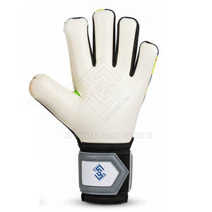Gants de gardien de but de football pour adultes et jeunes, de haute qualité, en latex, antidérapants, avec fermeture à scratch, confortables, protection des mains - Product Image 4