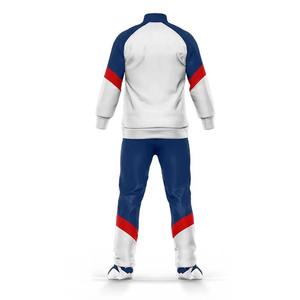 Veste à fermeture éclair unisexe ensemble de jogging d'entraînement vêtements de sport pour hommes en gros 2 pièces hauts pantalons réversibles décontractés pour le printemps hiver - Product Image 6