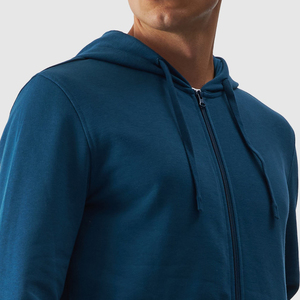 Vêtements de sport d'entraînement décontractés pour hommes Produit chaud Sweat à capuche avec fermeture éclair Fitness Running Wear Vêtements de sport décontractés pour hommes basics - Product Image 3