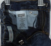 Jeans Wrangler modernes bleus taille haute en denim de coton, taille personnalisée, impression couleur personnalisée, forme personnalisée, modèle artisanal MS