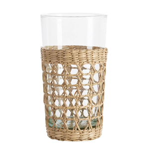 Meilleur prix Set porte-gobelet en jonc de mer tissé naturel-fait à la main, durable et parfait Viet Fargimex - Product Image 4