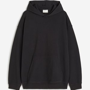 Streetwear à imprimé personnalisable surdimensionné en polyester avec fermeture éclair sur tout le visage Sweatshirts à capuche unisexes avec impression bouffante pour hommes - Product Image 3