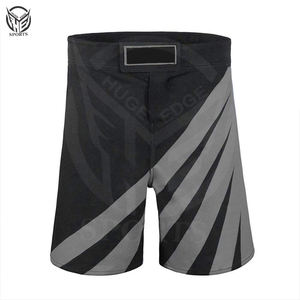 Pantalones Cortos de MMA de Último Diseño, Ligeros, Elásticos en Dos Direcciones, con Panel Elástico en el Entrepierna, Pantalones Cortos de MMA para Hombre - Product Image 4