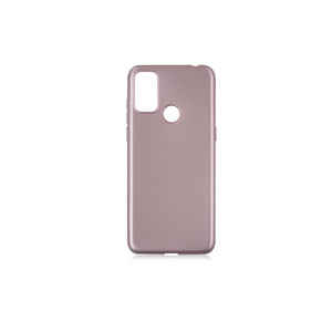 Étui de luxe en silicone liquide ASMA Premier Series pour Alcatel 1S 2021-A55, housse de protection antichoc en or rose - Product Image 1