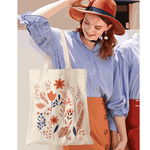 Logo personnalisé usage quotidien grande capacité sacs à main toile fourre-tout épaule coton sac tissu réutilisable Shopping Eco décontracté plage - Product Image 4