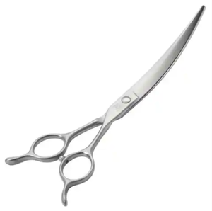Ciseaux professionnels incurvés pour l'amincissement des cheveux Japon acier chien ciseaux de toilettage pour animaux de compagnie cisailles usine directe basse quantité minimale de commande Durable - Product Image 2