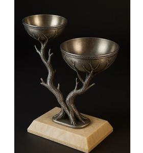 Cuenco de chocolate decorativo de Metal blanco y dorado con diseño Floral, vajilla elegante para decoración del hogar, regalos y Mesa - Product Image 3