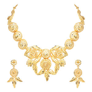 Joyería DE BODA ortodoxa tradicional Collares chapados en oro en cobre y latón Chapado en oro con tinte Laminado para mercados de exportación - Product Image 1