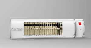 2 Kw-4 Kw Electrical Infrared Patio <b>Heaters</b> with UK <b>Plug</b> & Remote Control Option - Product Image 2