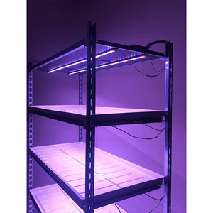 Chariot à roulettes DC avec kit d'éclairage LED pour micro-légumes - Sans plateaux à eau - Product Image 3