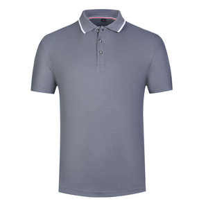 Camiseta de polo informal para hombre con logotipo personalizado Diseño de patrón sólido Precio competitivo Camisa de golf Ropa de tela de lona todos los días - Product Image 2
