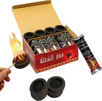 Promotion : Charbon de bois instantané FireMax Fruitwood, moins de cendres, pour encens et chicha, charbon rond 22mm-60mm