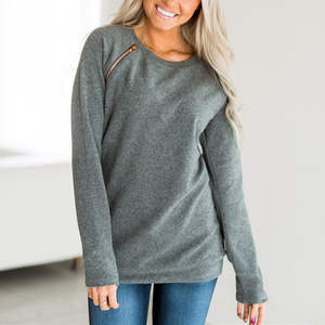 Unisex manga larga invierno cálido Pull sudadera 100% algodón personalizado impreso Logo patrón sólido liso teñido sudaderas - Product Image 6