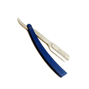 Navaja de Afeitar Recta de Acero Inoxidable con Diseño Atractivo para Salón de Belleza, Navaja Plegable de Acero Inoxidable para Cortar el Cabello - Product Image 2